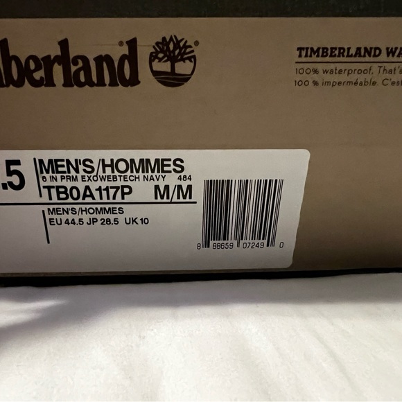 Waterproof Timberland Exo Web Tech Boots Navy - Picture 11 of 12